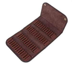 Пенал на 50 нарезных патронов HUNTINGHORN шоколад (арт. HH183408)