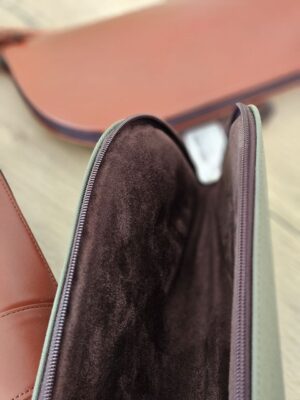 Чехол для оптики кордура L HUNTINGHORN кожа/кордура/зеленый (Арт. НН203506)