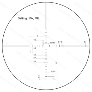 Оптический прицел VectorOptics Veyron 3-12×44 SFP Compact сетка MPR-4(арт. SCOM-24)